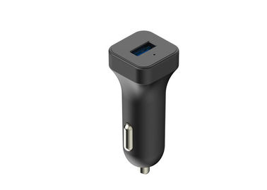 Dobra cena. Czarny pojedynczy USB w ładowarce samochodowej 5V 2.4A 12W High Speed ​​2400ma w Internecie