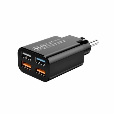 kupować Podwójny ładowarka samochodowa USB 2.4A 3.0A dla 12V-24V wejście UE AU UK US online manufacture