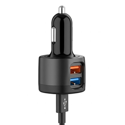 kupować Podwójna ładowarka samochodowa USB 2.4A 3.0A do smartfonów i tabletów online manufacture