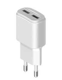 Dobra cena. Biały uniwersalny zasilacz USB 5V 1A / 2,1A / 2,4A Uniwersalna ładowarka USB w Internecie