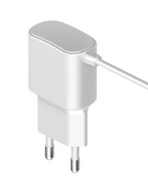 Dobra cena. Biały 5 - 12V AC Zasilacz sieciowy Uniwersalna ładowarka do telefonu Adapter do montażu na ścianie w Internecie