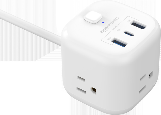 Dobra cena. Trzy porty USB 18W Max Smart Power Strips z gniazdem AC 125V10A 1250W w Internecie