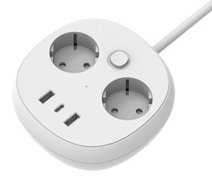 Dobra cena. PD 32W i 45W Smart Power Strip z wieloma portami USB, gniazdkiem AC 250V16A 4000W w Internecie