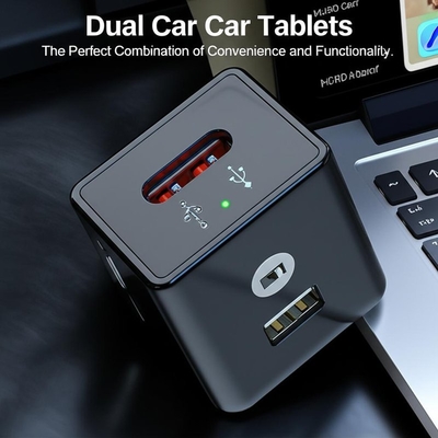 Dobra cena. Podwójna ładowarka samochodowa USB 2.4A 3.0A Wyjście dla wejścia 12V-24V w Internecie