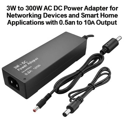 Dobra cena. Adapter zasilania AC DC o mocy od 3W do 300W dla urządzeń sieciowych i aplikacji domowych z mocą wyjściową od 0,5A do 10A w Internecie