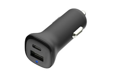 Dobra cena. Ładowarka samochodowa UE/UA/UK/USA z podwójnymi portami USB do ładowania do 3.0A w Internecie